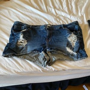 Jean shorts
